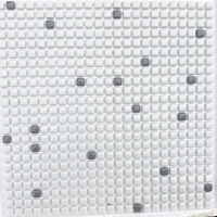 Белое + серое украшение