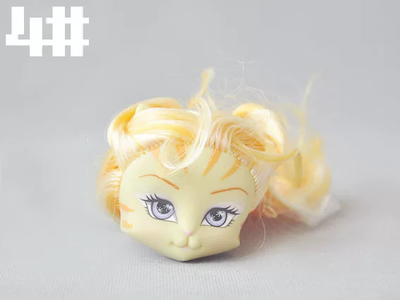 Настоящая манекен-корова Monster High Slutter Monster High School Cat Woman Head Carving Doll Аксессуары Макияж Голова Макияж Глава B3