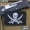 Cướp biển cờ đeo băng tay huy hiệu thêu ma thuật chương băng đeo tay kích thước mí mắt ba lô dán vải