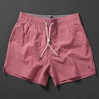 Пляжные быстросохнущие летние штаны, дышащие однотонные спортивные шорты для плавания