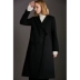 Amii tối giản chính thức của phụ nữ áo len đích thực đơn giản đi lại dài tay phần dài 11797778 - Trung bình và dài Coat áo khoác nữ Trung bình và dài Coat