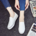 2018 mùa xuân giày lười của phụ nữ chân bàn đạp đường phố giày vải Hàn Quốc phiên bản của sinh viên hoang dã giày phẳng giày thường Plimsolls