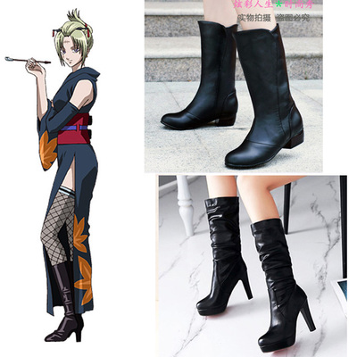 taobao agent High black boots, clothing, footwear, cosplay