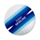 1 Blue Supur Newling Three -Layer Ball