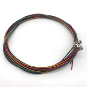 4 струнные строки четыре стринина электрогитара Bas Steel String 4 Strough Steel String Line Line Strings Независимая упаковка