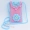 Túi đeo chéo điện thoại di động nữ mùa hè nhỏ tươi đi bộ ví Hàn Quốc Túi móc handmade hoàn thành màu sắc có thể được tùy chỉnh - Túi điện thoại túi cầm tay nữ