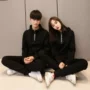 Xuân 2018 Các cặp đôi thể thao Quần áo thể thao nữ Slim Slim Áo len trùm đầu Hàn Quốc phù hợp với áo hai dây áo thể thao nữ
