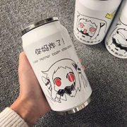 Bắc môi trường sống Ji Anime cốc nước mug thứ hai nhân dân tệ nam giới và phụ nữ dễ thương siêu dễ thương phim hoạt hình xung quanh lon cup