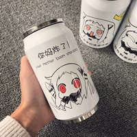 Bắc môi trường sống Ji Anime cốc nước mug thứ hai nhân dân tệ nam giới và phụ nữ dễ thương siêu dễ thương phim hoạt hình xung quanh lon cup các sticker cute