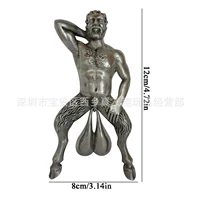 Серебряный, маленький, 12см