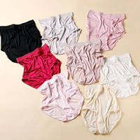 Đài Loan chính hãng đồ lót lụa nữ lụa cao eo quần short đầu phụ nữ không có dấu vết thoáng khí thoải mái tóm tắt kích thước lớn đồ lót phụ nữ