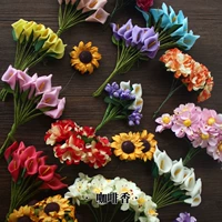 Подсолнечная симуляция цветочная подкова лотосовые гвоздики маленький цветок