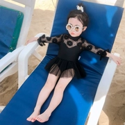 Nữ bé công chúa Đồ bơi Hàn Quốc bé gái bé gái 2019 mới bé Hàn Quốc 0-1 Đồ bơi dễ thương 3 - Đồ bơi trẻ em