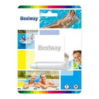 Bestway, оригинальный комплект из ПВХ, клей, надувной матрас, бассейн, универсальный плавательный круг