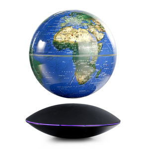 HCNT sống trang trí phòng ins Maglev Globe 6 inch đơn giản phong cách châu Âu phụ kiện nhà Desktop Decoration