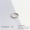 Trang trí bạc vải Tối giản khí chất tốt vòng xoắn nữ mở điều chỉnh nhẫn bạc sterling đơn giản hipster Nhật Bản và Hàn Quốc - Nhẫn nhẫn đeo ngón út