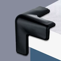 Черные накладки на углы, 4 шт