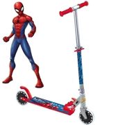 Gốc xác thực có thể gập lại có thể điều chỉnh cao và thấp 2 bánh xe scooter xe đẩy Spiderman và xe tay ga khác nhôm hợp kim magiê