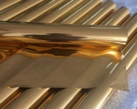 Акриловый бриллиант прозрачный пластиковый двойной золотой сдвоенный серебряный золоторезок