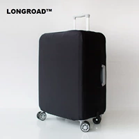 Màu rắn hộp đàn hồi bìa dày bụi áo khoác trường hợp xe đẩy bảo vệ bìa hành lý kiểm tra bảo vệ bìa ở nước ngoài du lịch vali du lịch