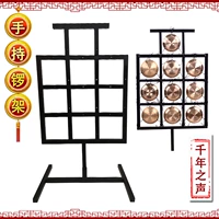 Orchestra Professional 10 Yinyun Gong Gong Gong, чтобы отправить таблицу мелодии, чтобы удержать два -Mahogany Gong, может вызвать звук высоким