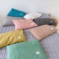 INS Exported Corean Pullow Pillow Pillow Хлопковая хлопковая шитья макарон. Одиночная одиночная подушка для взрослого для взрослых может быть удалена и вымыта