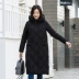 仞 jacket Áo khoác cao cấp nữ dài phần dài đến đầu gối trùm đầu lỏng lẻo phiên bản Hàn Quốc siêu dày cộng với vịt trắng dài xuống triều mùa đông - Xuống áo khoác Xuống áo khoác