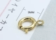 phụ kiện cơ bản tự làm Nhật Bản nhập khẩu trang sức làm vật liệu đắt tiền và kiwa vòng đàn hồi vòng đeo tay vòng cổ khóa - Vòng đeo tay Clasp