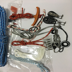 Веревка/Rope op新款新品中国大陆尼龙绳帆船升级版竞技比赛索具包全套手工制作