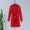 Áo khoác 2017 mùa đông quần áo hiệu giảm giá của phụ nữ 7D671 cổ tròn hàng duy nhất tối khóa túi eo khí áo