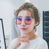 Брендовые ретро металлические светлые солнцезащитные очки, кошачий глаз, в корейском стиле, по фигуре