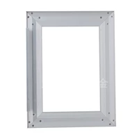 Принесите F -образующую ручную кухонное шкаф алюминиевая рама дверь алюминиевая рама стеклянная дверь Скрытая стеклянная дверь Скрытая кадр зеркало Дверь шкаф