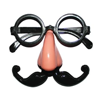 Забавные очки, реквизит, забавный пирсинг в нос, xэллоуин