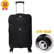 Hành lý vali xe đẩy trường hợp phổ quát bánh xe du lịch vali vải Oxford mật khẩu hộp da 26 inch kéo hộp 24 nam và nữ