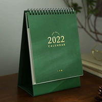 Ретро настольный календарь, украшение, 2021-2022 года, простой и элегантный дизайн