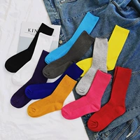 1 Little P Liangpinpu Sandals, хороший партнерский корейский новый цветной свайные носки, женские носки, флуоресцентные приливные носки