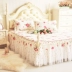 Bông bedspread giường váy Hàn Quốc phiên bản của giường bìa bông ren công chúa màu hồng giường ren Li khuyến mãi mùa hè - Trang bị tấm mẫu ga giường spa Trang bị tấm