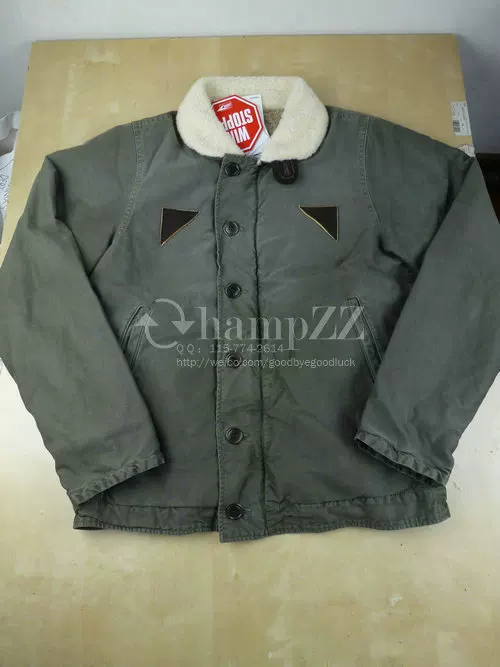JKT Deckhand VISVIM (DMGD Chino) Куртка из шерсти и хлопка [SOLD]