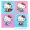 Matilda phim hoạt hình hellokitty mèo Thảm Một ngôi nhà mơ ước Viking nổi hạt bọt pad 1 * 60 60 * - Thảm sàn thảm nhựa chống trơn