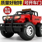 Trẻ em xe jeep off-road xe đồ chơi xe điều khiển từ xa xe sạc cửa lái xe điều khiển từ xa xe cậu bé