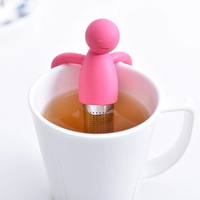 Wonder Home creative dễ thương nhân vật phản diện lọc trà lọc trà trà trà bị rò rỉ trà lọc phụ kiện phụ kiện mini ấm trà đẹp