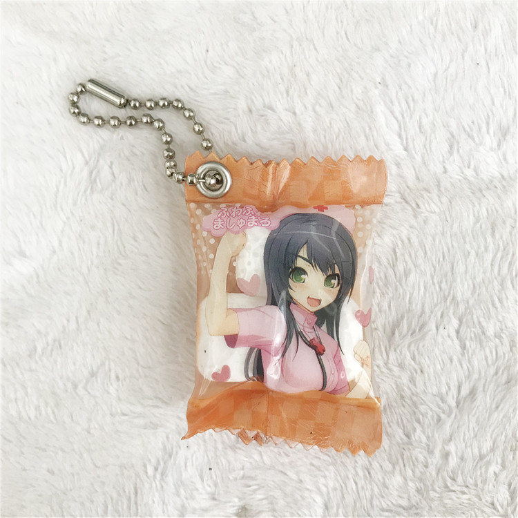 Fuji See BellJapanese version bulk cargo Super Sonico  Garage Kit Fuji see bell Version Q spun sugar phone chain Rubber Pendant Pendant
