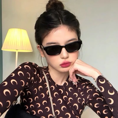 taobao agent Brand square glasses, sunglasses, internet celebrity, UV protection