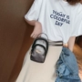 Túi đựng điện thoại di động đa chức năng nữ 2019 mới lạ air air túi nhỏ ba lớp túi thời trang retro cá tính Túi Messenger - Túi điện thoại túi vải đeo chéo
