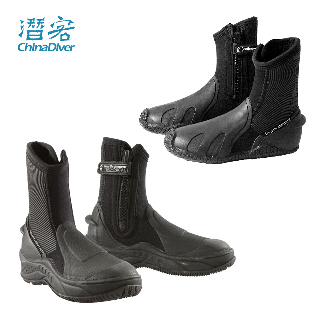 FOURTY ELEMENT DIVING BOOTS β ϴ  HIGH -TOP SHOES  °  NON -SLIP PELAGIC 6.5MM