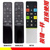 Подходит для TCL55 -дюймового синхронного Courtyard TV Remote Control RC601JCI1 I2 L55A980CUD