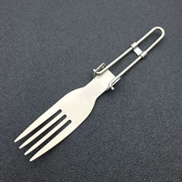 Чистая титановая вилка