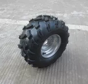 Phụ kiện xe mô tô ATV 18X9,5-8 inch lốp chân không hoa 18X9.50-8 có bánh xe - Vành xe máy