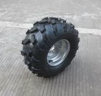 Phụ kiện xe mô tô ATV 18X9,5-8 inch lốp chân không hoa 18X9.50-8 có bánh xe - Vành xe máy vành xe dream thái zin