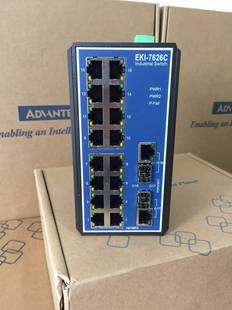 Advantech EKI-7626C-AE 産業用イーサネット スイッチ 16+2GCombo ポート 2 光 16 電気スポット